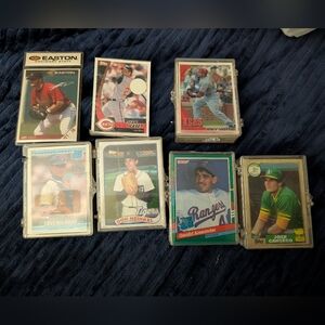 Baseball Trading Card Collection